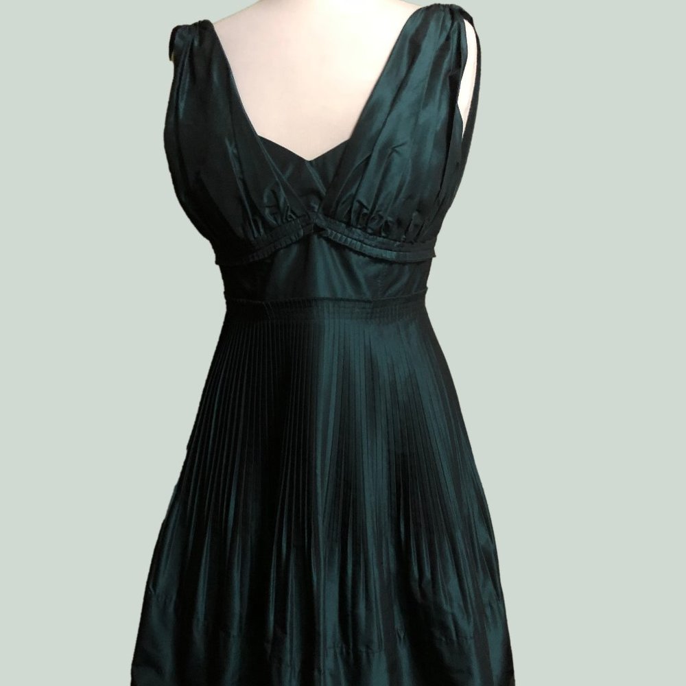 Iridescent Green Cocktail Dress (NWOT)